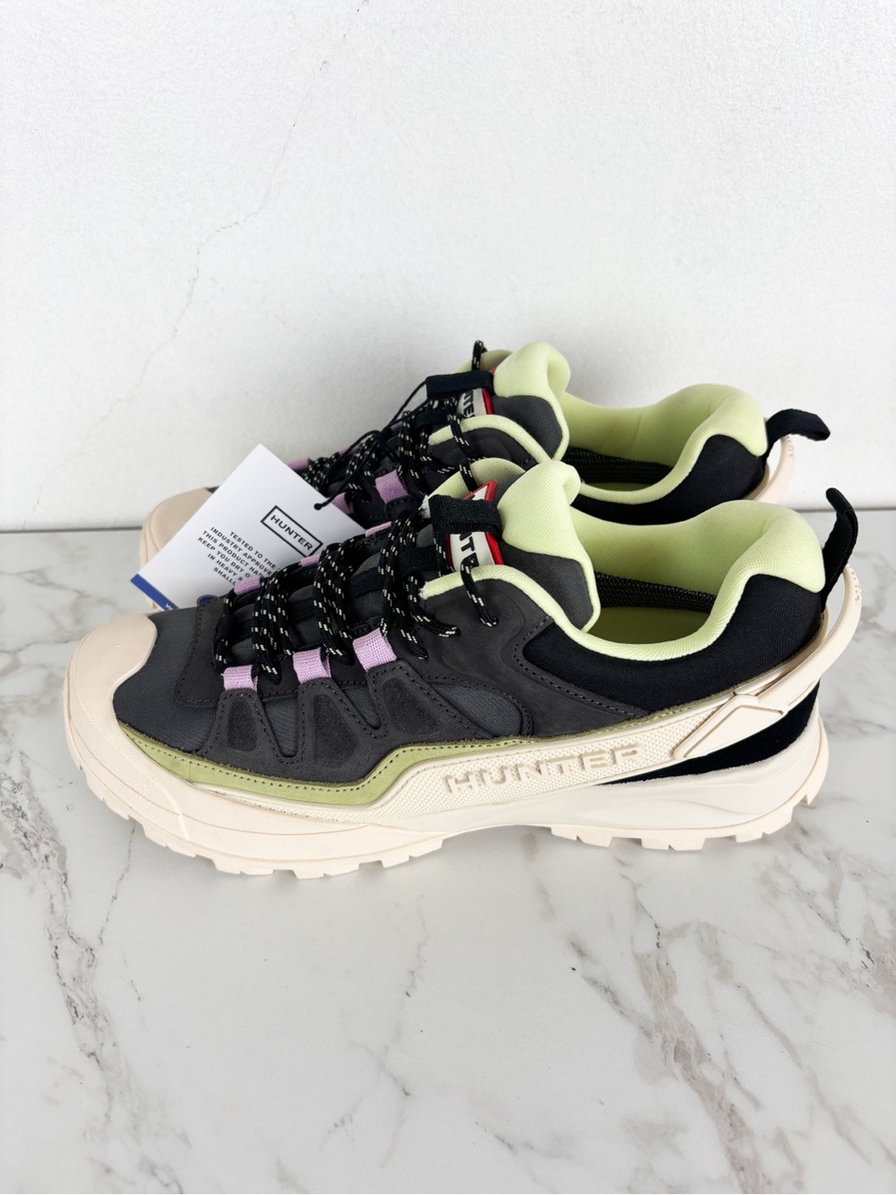NWT Hunter Nicia Lace-up Casual Waterproof Sneakers Sz 9 - Picture 5 of 13